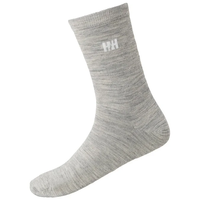Носки Helly Hansen Everyday Wool Socks 2PK Grey Melange