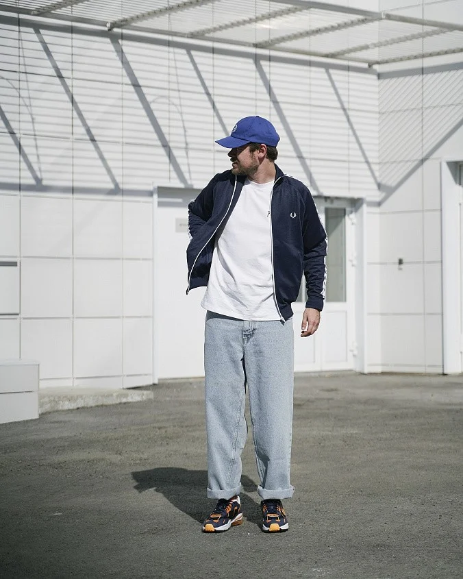 Олимпийка Fred Perry Taped Track Jacket