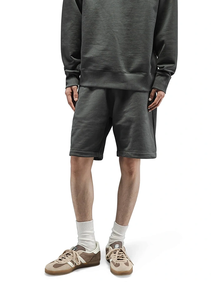 Шорты Alpha Industries Essential French Terry Short Charcoal