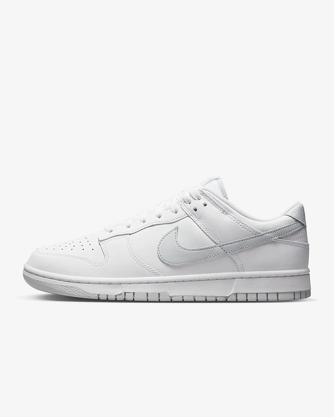 Кроссовки Nike Dunk Low Retro White/White/Pure Platinum